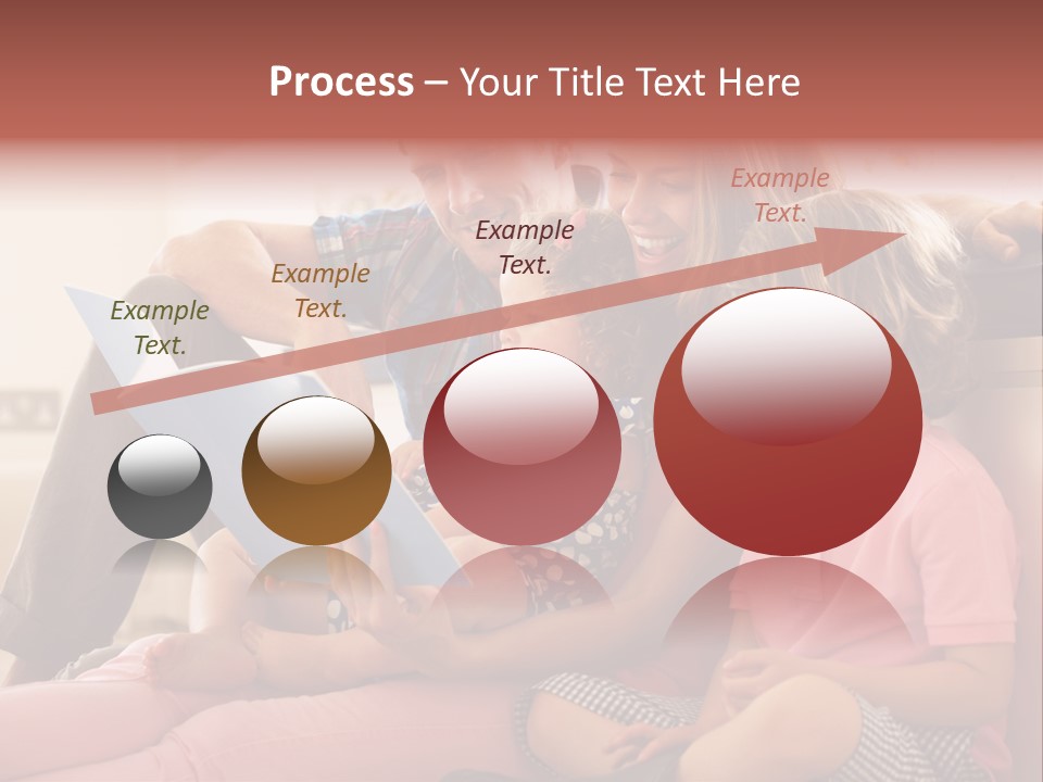 Children Girl Mother PowerPoint Template