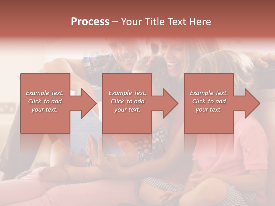 Children Girl Mother PowerPoint Template