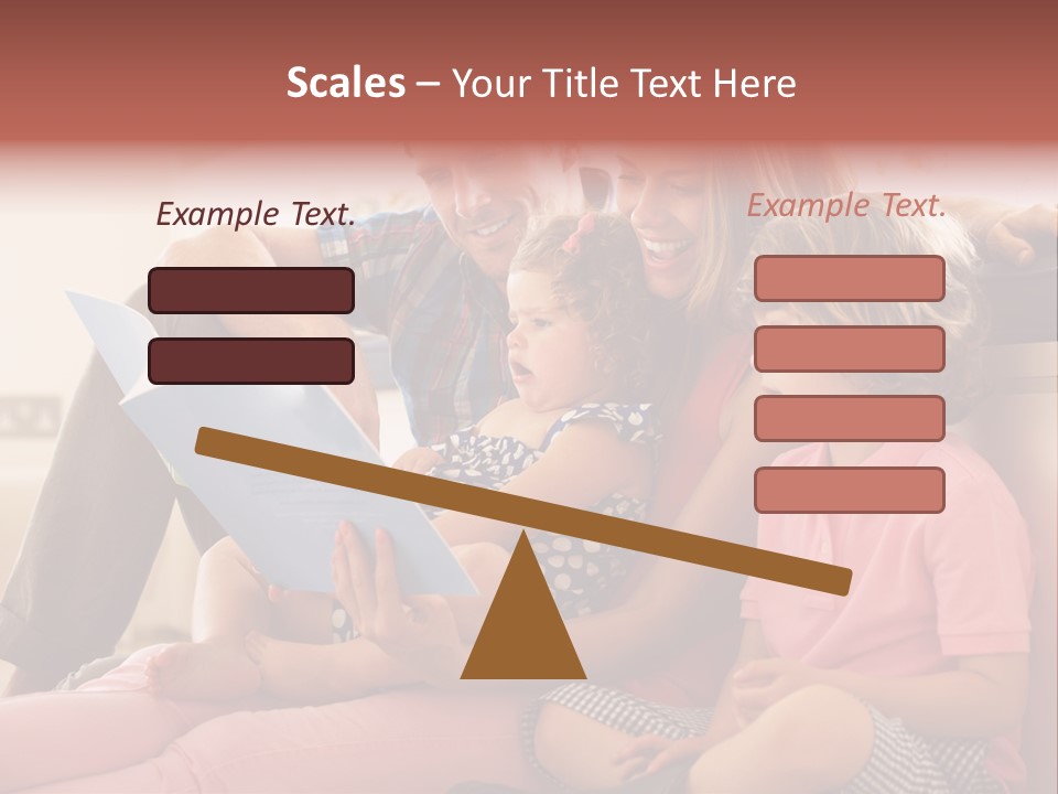 Children Girl Mother PowerPoint Template