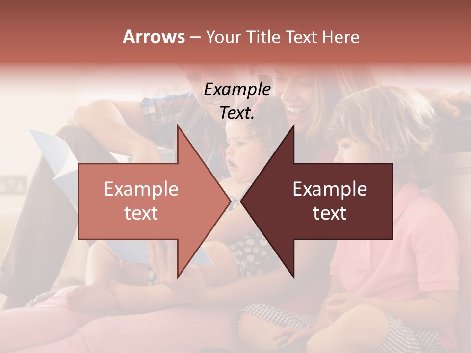 Children Girl Mother PowerPoint Template