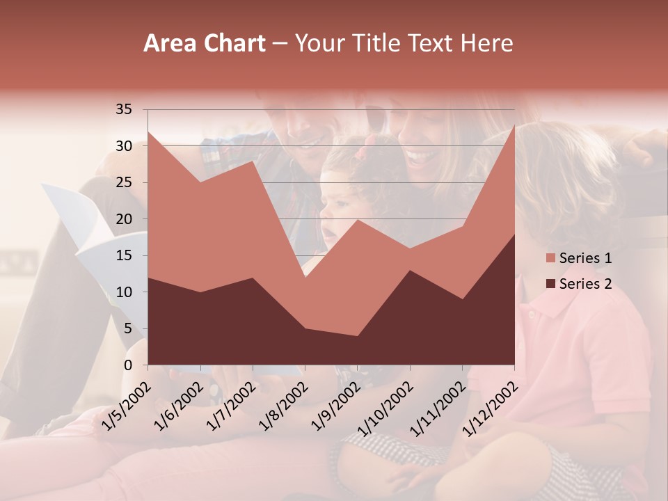 Children Girl Mother PowerPoint Template