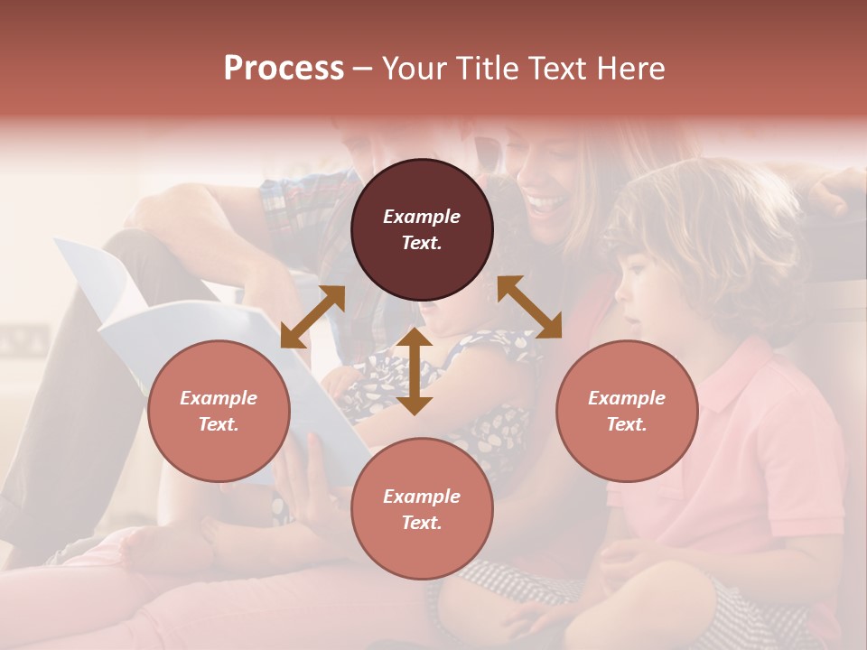 Children Girl Mother PowerPoint Template