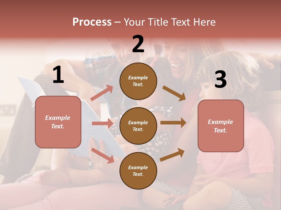 Children Girl Mother PowerPoint Template