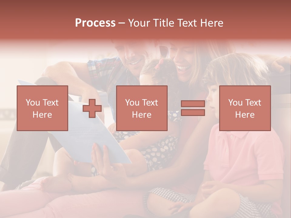 Children Girl Mother PowerPoint Template