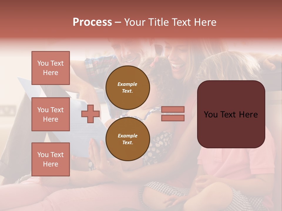Children Girl Mother PowerPoint Template