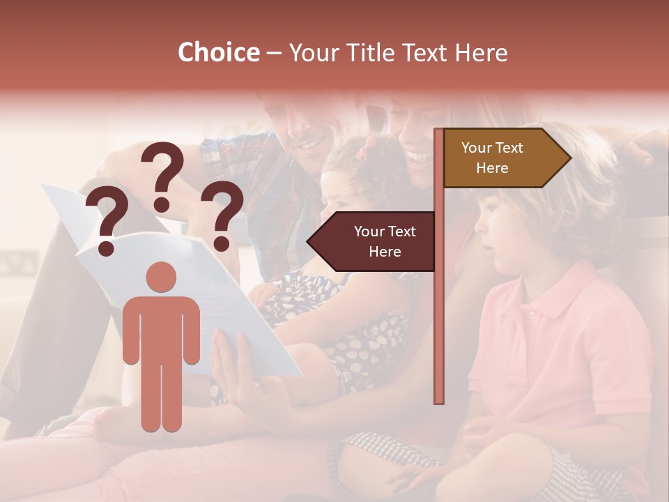 Children Girl Mother PowerPoint Template