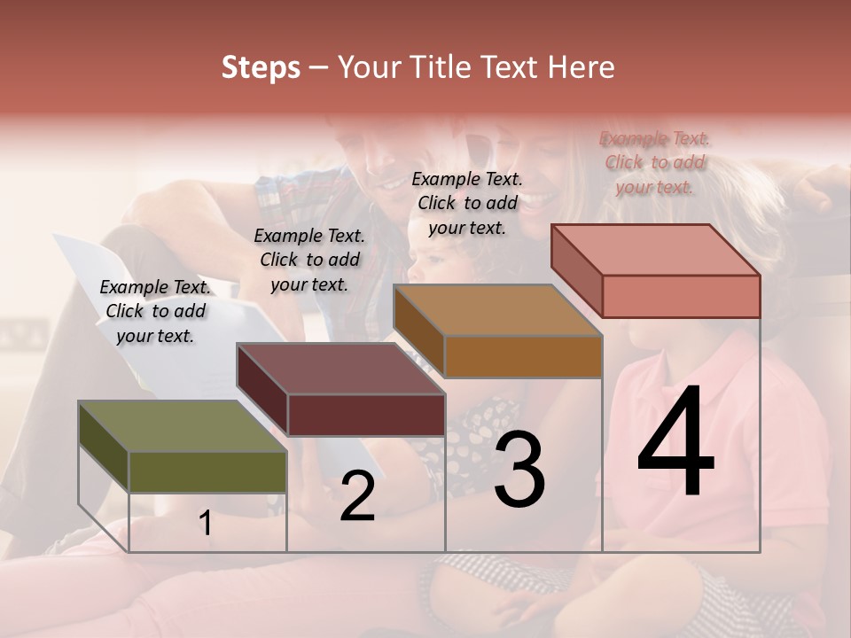 Children Girl Mother PowerPoint Template