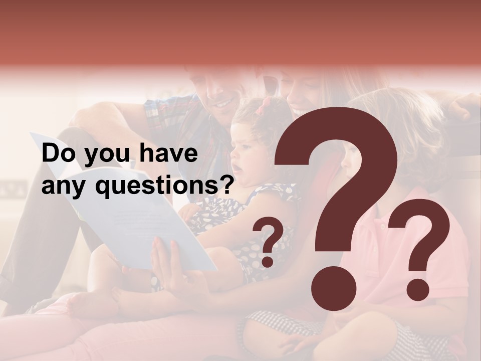 Children Girl Mother PowerPoint Template