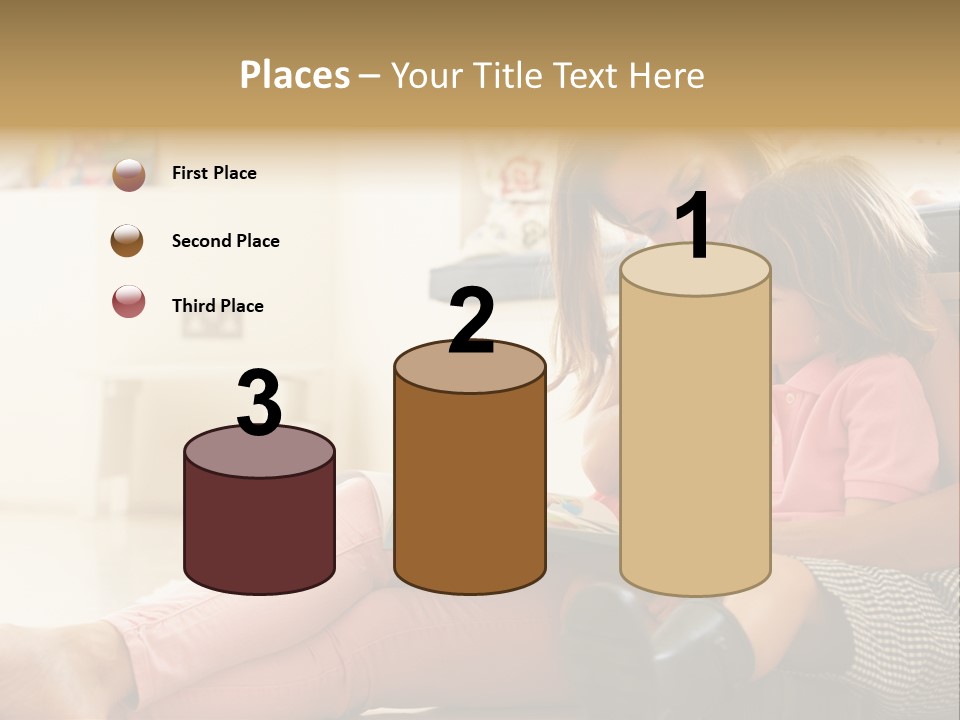 Female Literacy Relaxing PowerPoint Template