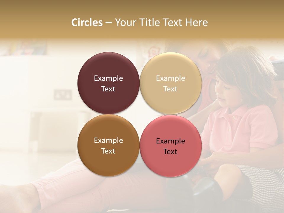 Female Literacy Relaxing PowerPoint Template