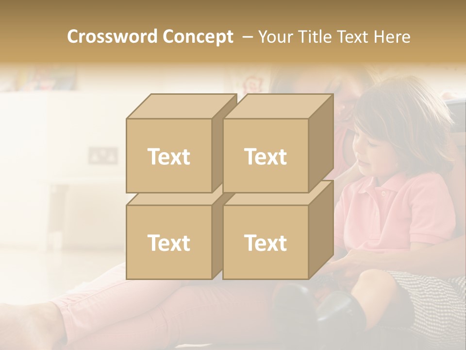 Female Literacy Relaxing PowerPoint Template