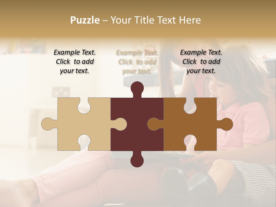 Female Literacy Relaxing PowerPoint Template