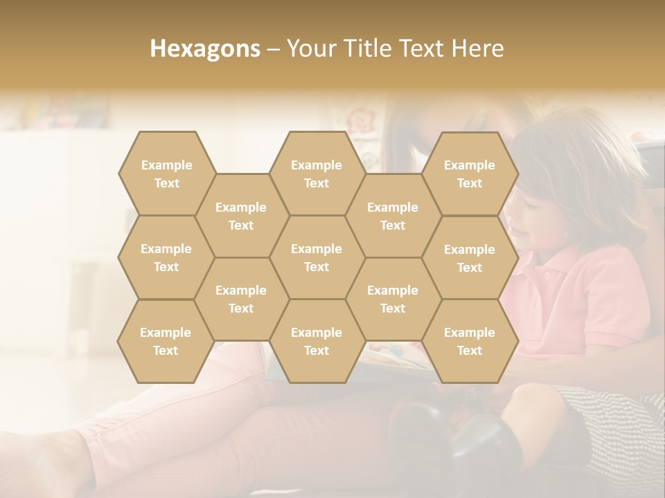 Female Literacy Relaxing PowerPoint Template