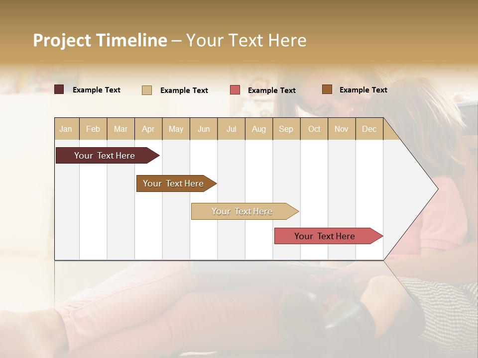 Female Literacy Relaxing PowerPoint Template