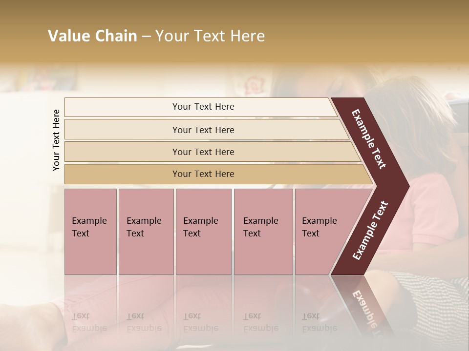 Female Literacy Relaxing PowerPoint Template