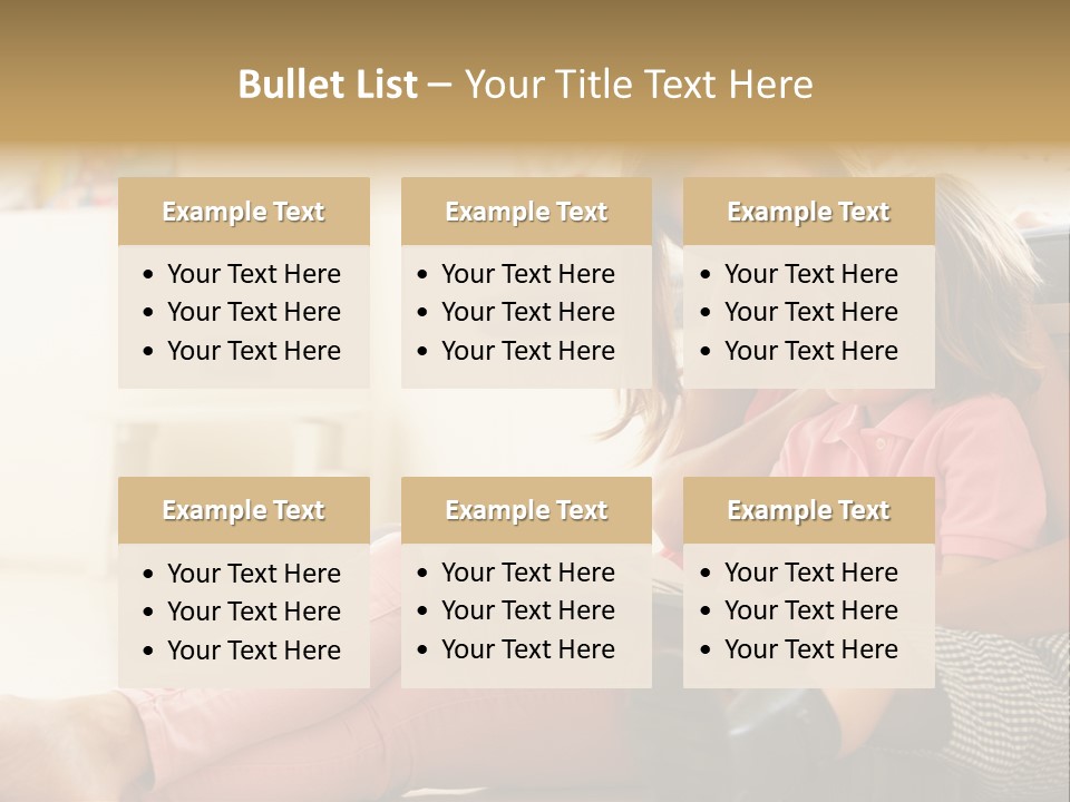 Female Literacy Relaxing PowerPoint Template