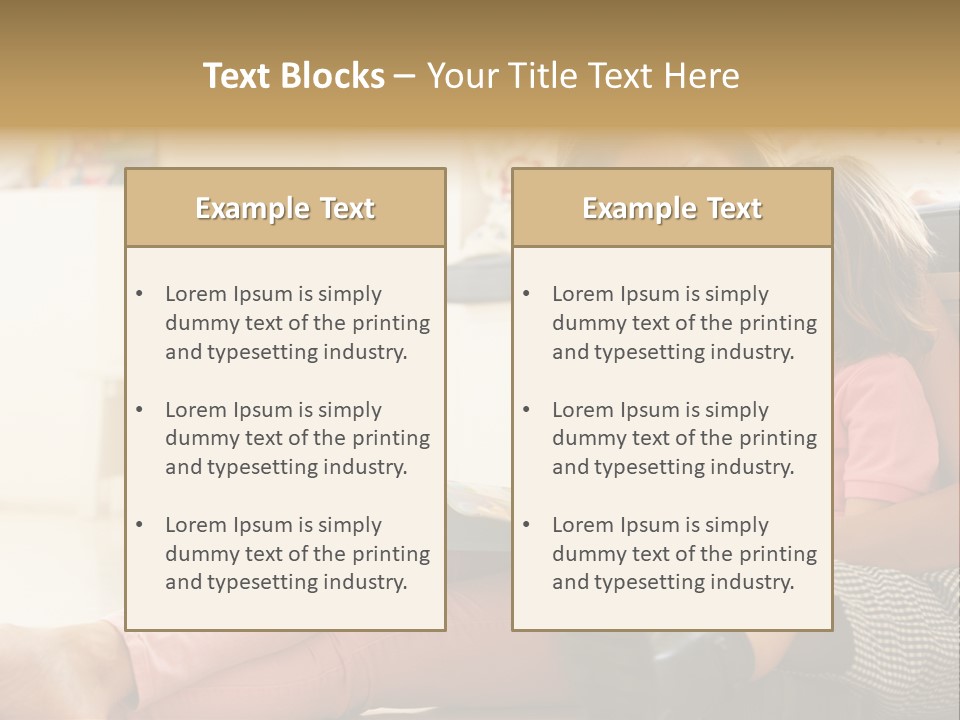 Female Literacy Relaxing PowerPoint Template