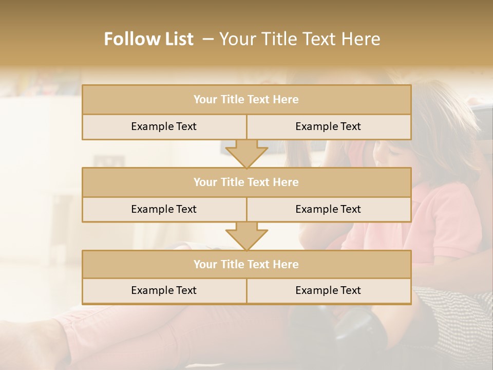 Female Literacy Relaxing PowerPoint Template