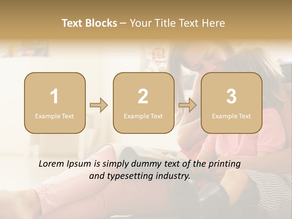 Female Literacy Relaxing PowerPoint Template