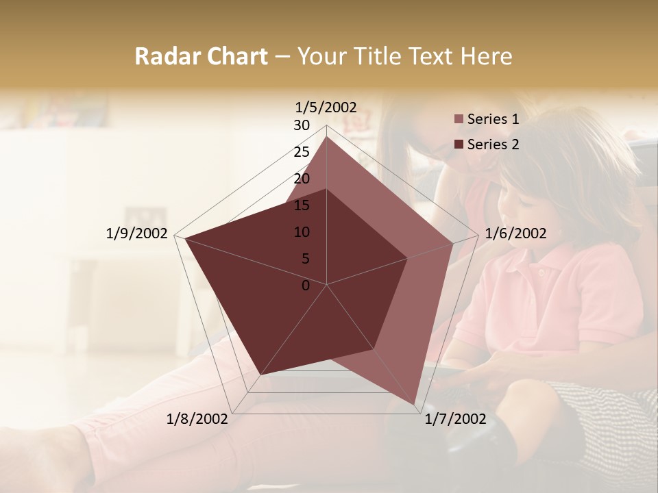 Female Literacy Relaxing PowerPoint Template