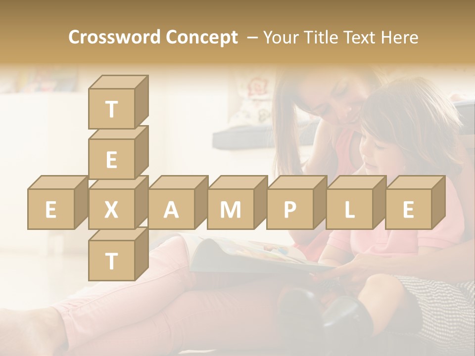 Female Literacy Relaxing PowerPoint Template