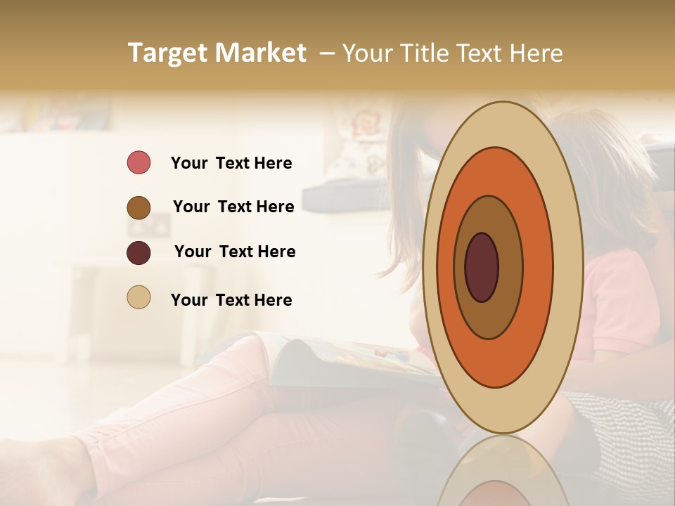 Female Literacy Relaxing PowerPoint Template