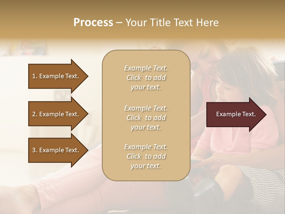 Female Literacy Relaxing PowerPoint Template