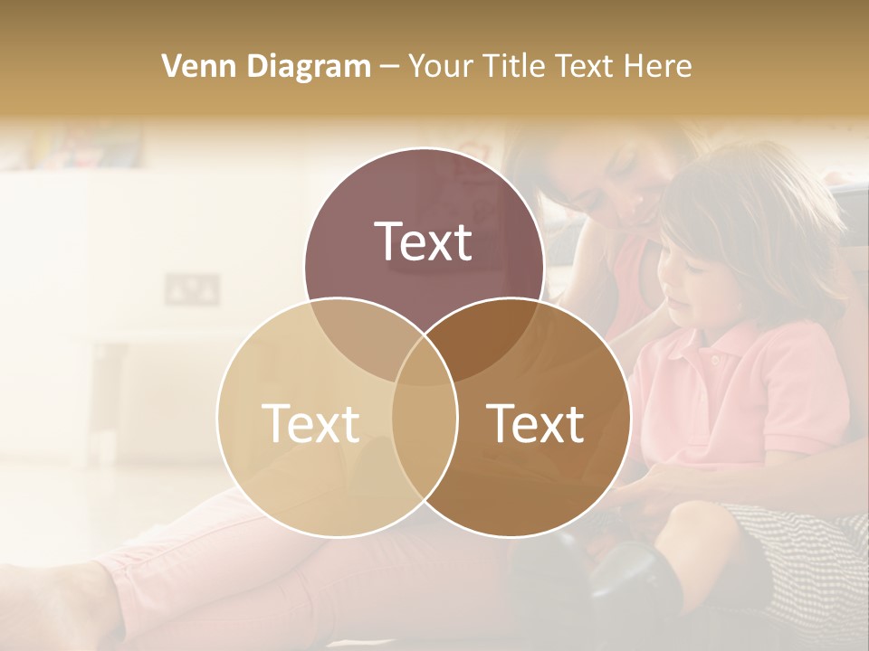 Female Literacy Relaxing PowerPoint Template