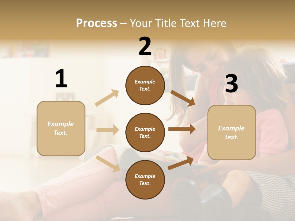Female Literacy Relaxing PowerPoint Template