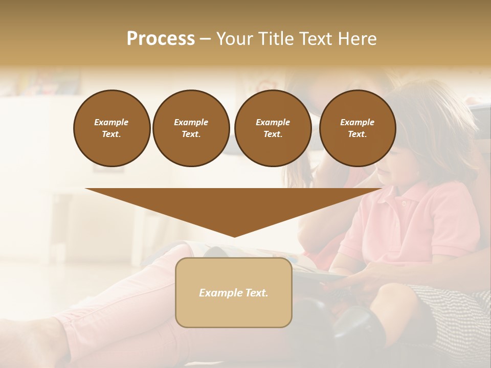 Female Literacy Relaxing PowerPoint Template