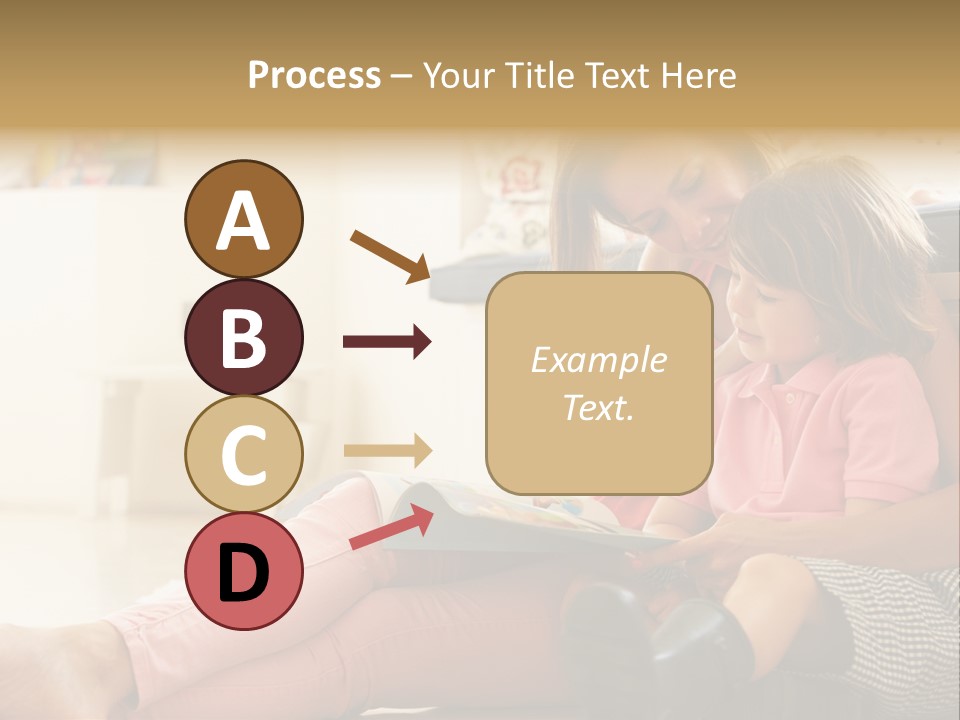 Female Literacy Relaxing PowerPoint Template