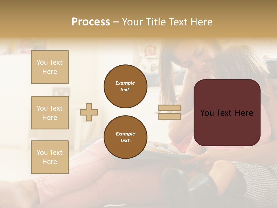 Female Literacy Relaxing PowerPoint Template