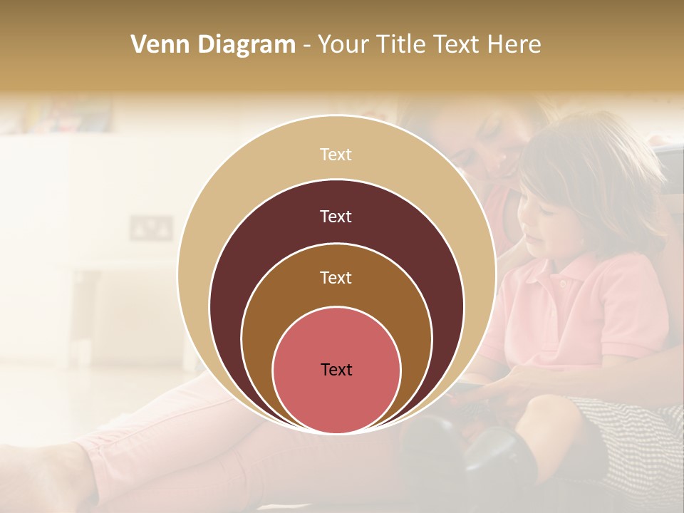Female Literacy Relaxing PowerPoint Template