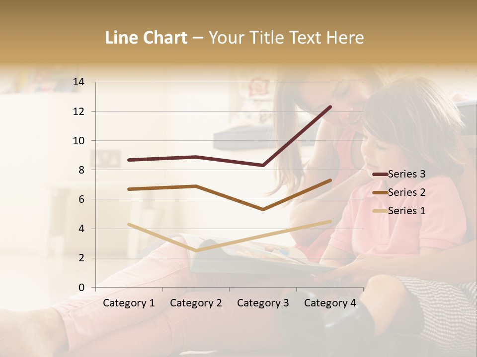 Female Literacy Relaxing PowerPoint Template