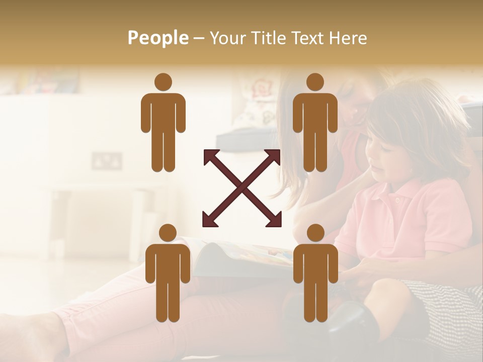 Female Literacy Relaxing PowerPoint Template