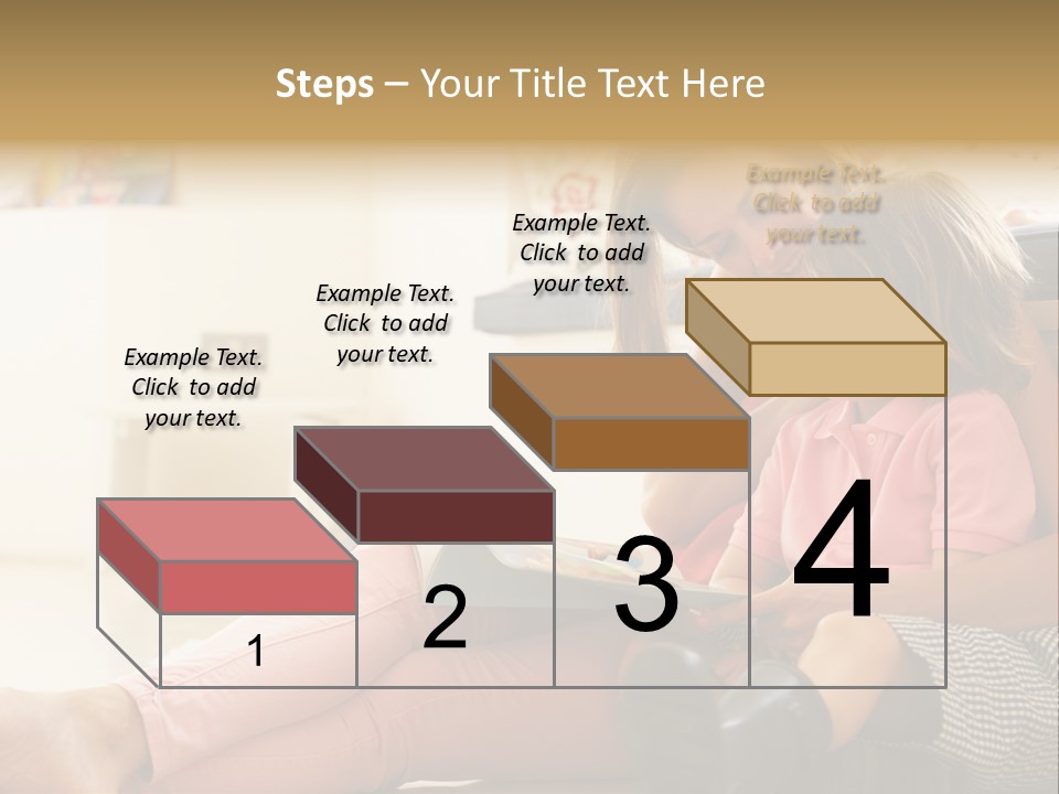 Female Literacy Relaxing PowerPoint Template