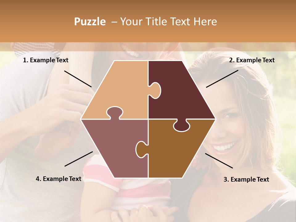 Adorable Laughing Countryside PowerPoint Template