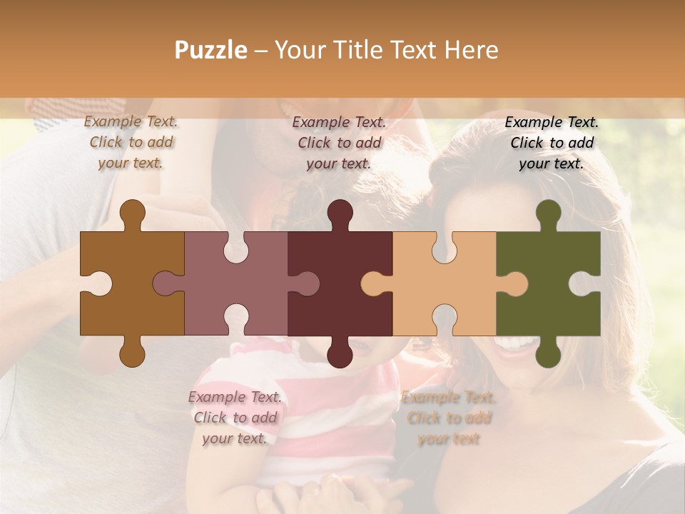 Adorable Laughing Countryside PowerPoint Template