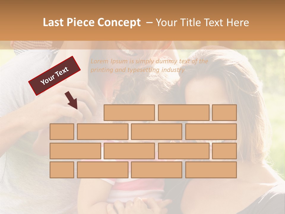 Adorable Laughing Countryside PowerPoint Template