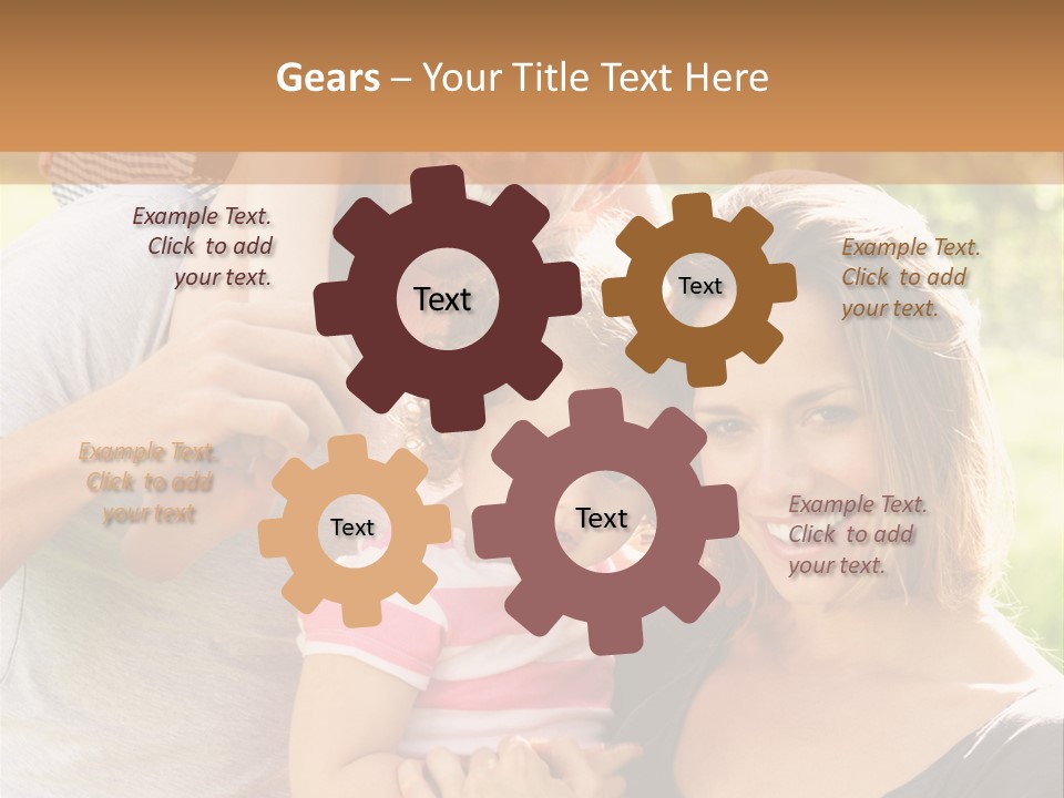 Adorable Laughing Countryside PowerPoint Template