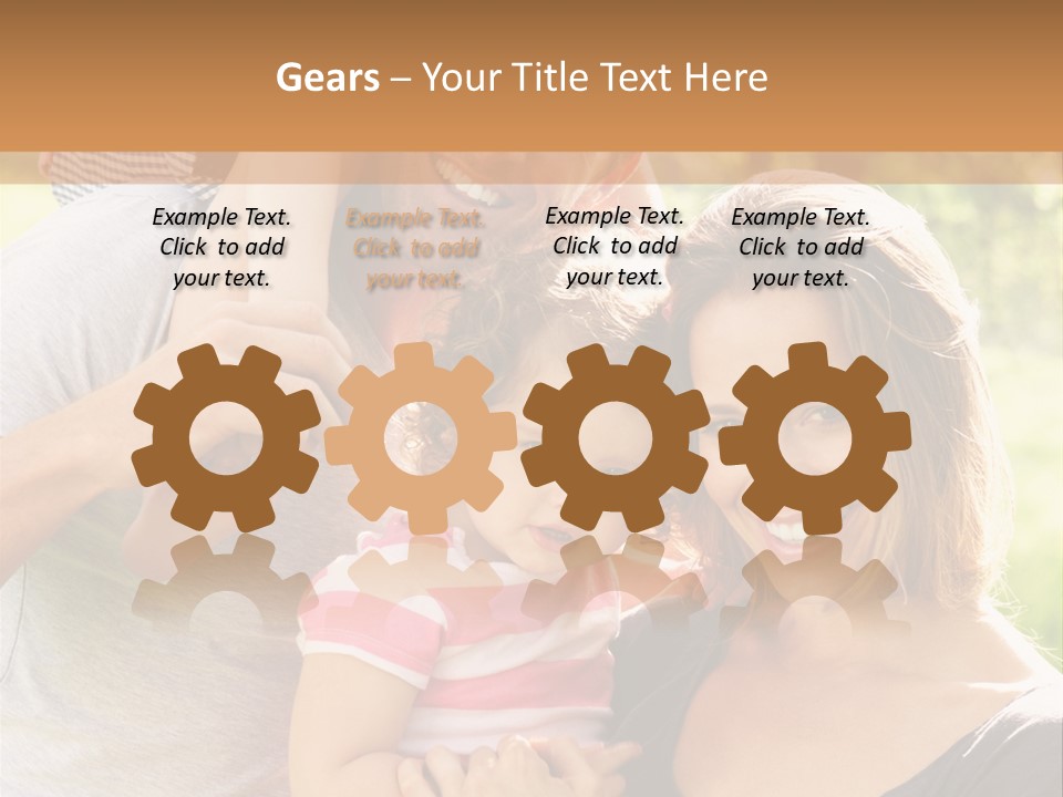 Adorable Laughing Countryside PowerPoint Template