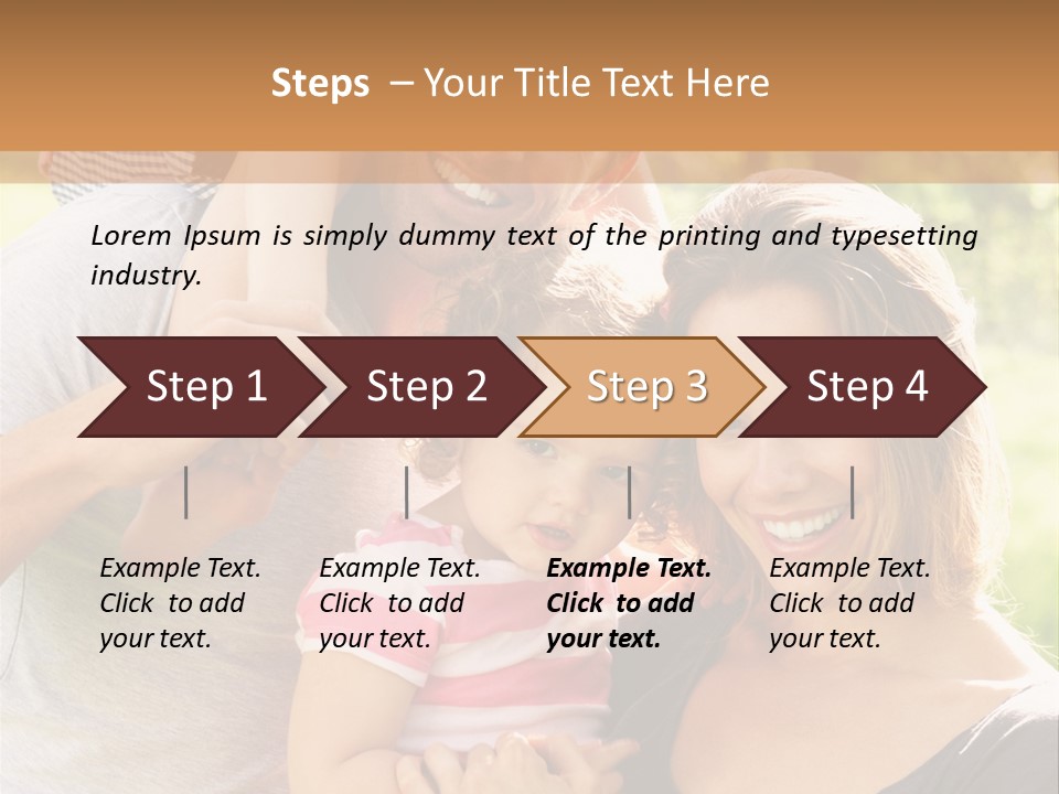 Adorable Laughing Countryside PowerPoint Template