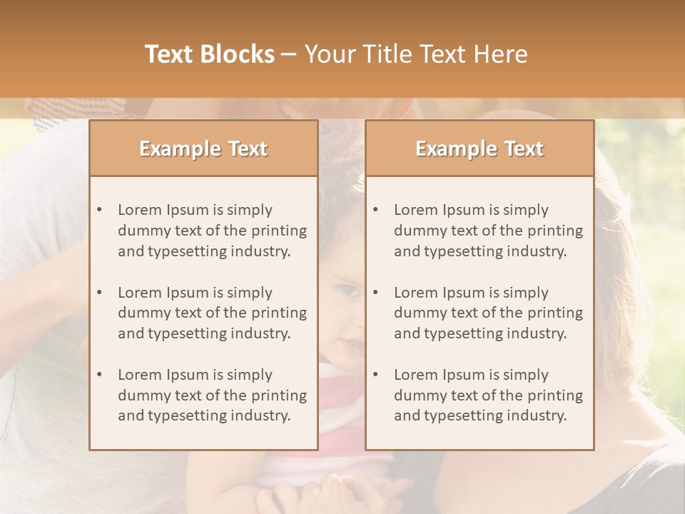 Adorable Laughing Countryside PowerPoint Template