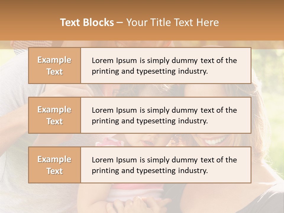 Adorable Laughing Countryside PowerPoint Template