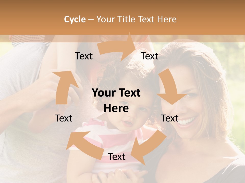 Adorable Laughing Countryside PowerPoint Template