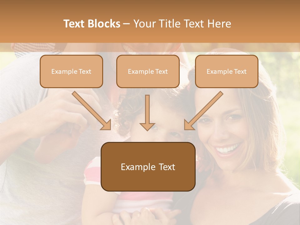 Adorable Laughing Countryside PowerPoint Template