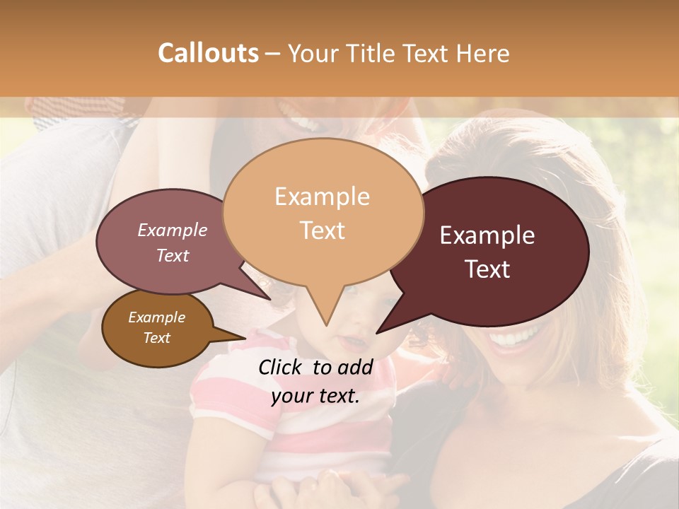 Adorable Laughing Countryside PowerPoint Template