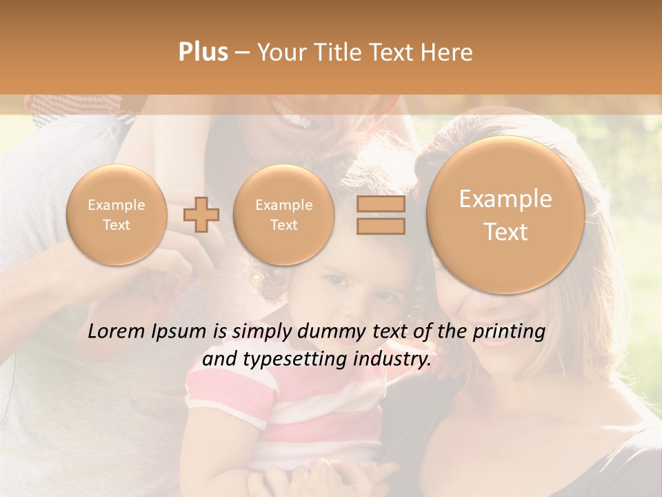 Adorable Laughing Countryside PowerPoint Template