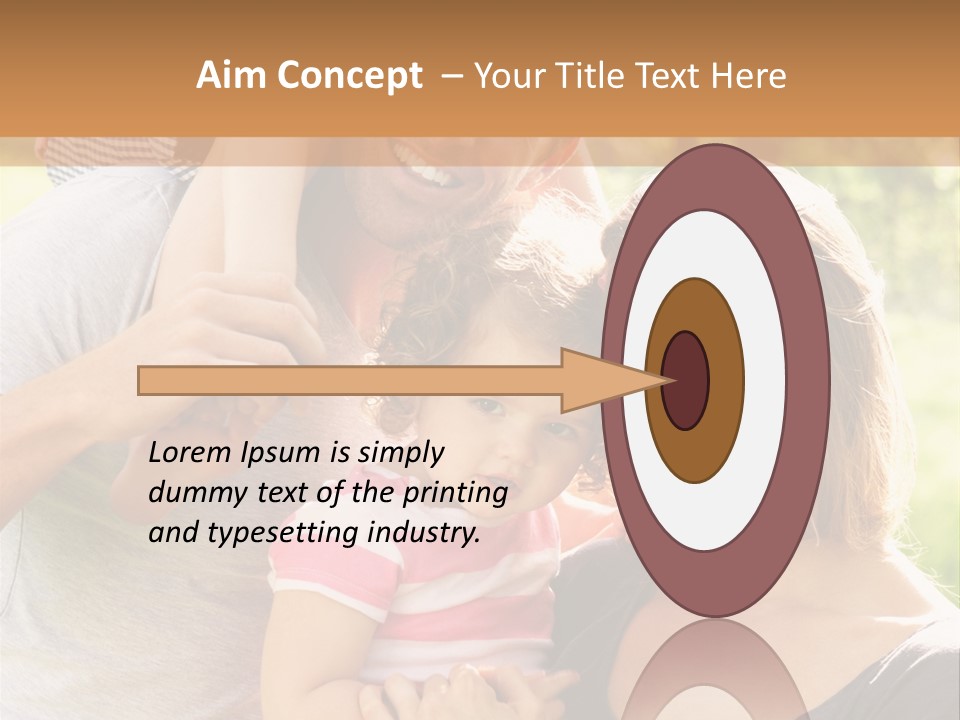 Adorable Laughing Countryside PowerPoint Template