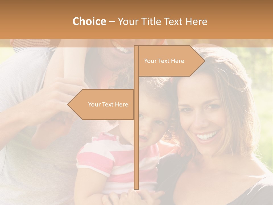 Adorable Laughing Countryside PowerPoint Template